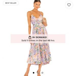 Floral Blythe ASTR the label Midi dress